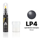 Touch-up paint for Nissan LP4 Light Medium Aubergine, Standard kit