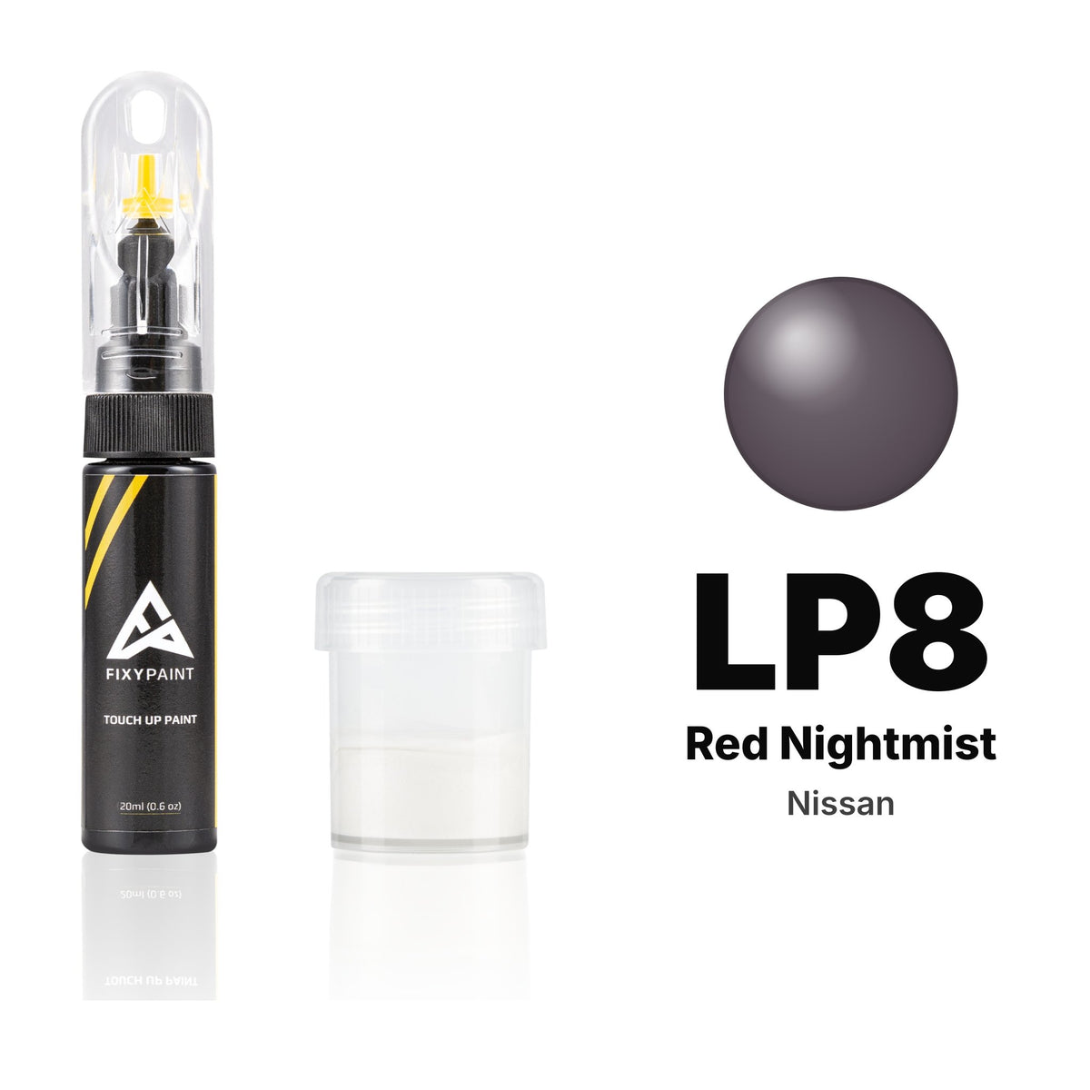 Touch-up paint for Nissan LP8 Red Nightmist, Standard kit