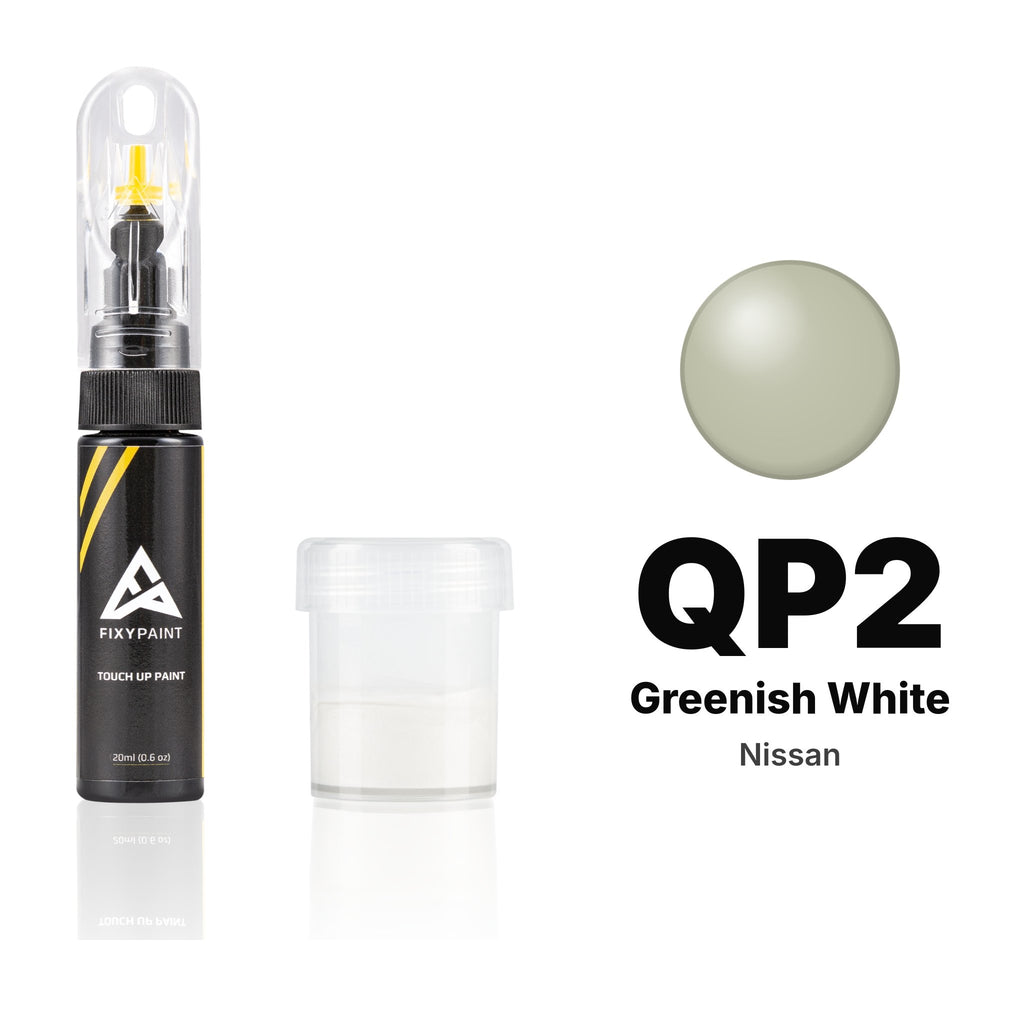 Touch-up paint for Nissan QP2 Greenish White, Standard kit