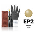 Touch-up paint for Nissan EP2 Yellow, Complete kit