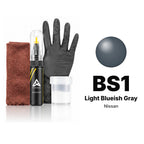 Touch-up paint for Nissan BS1 Light Blueish Gray, Complete kit
