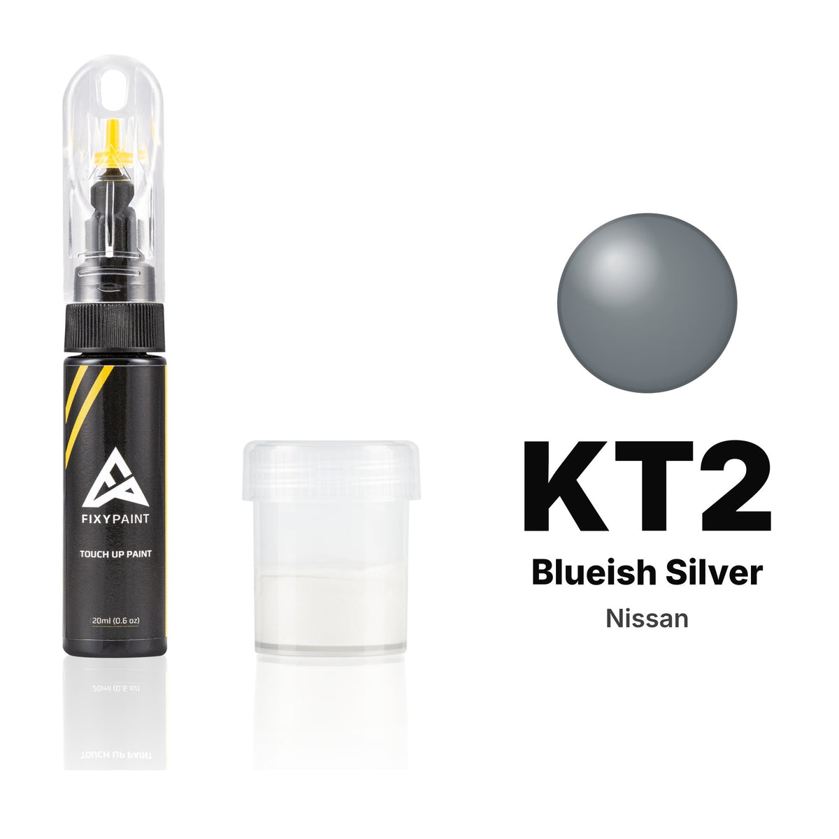 Touch-up paint for Nissan KT2 Blueish Silver, Standard kit