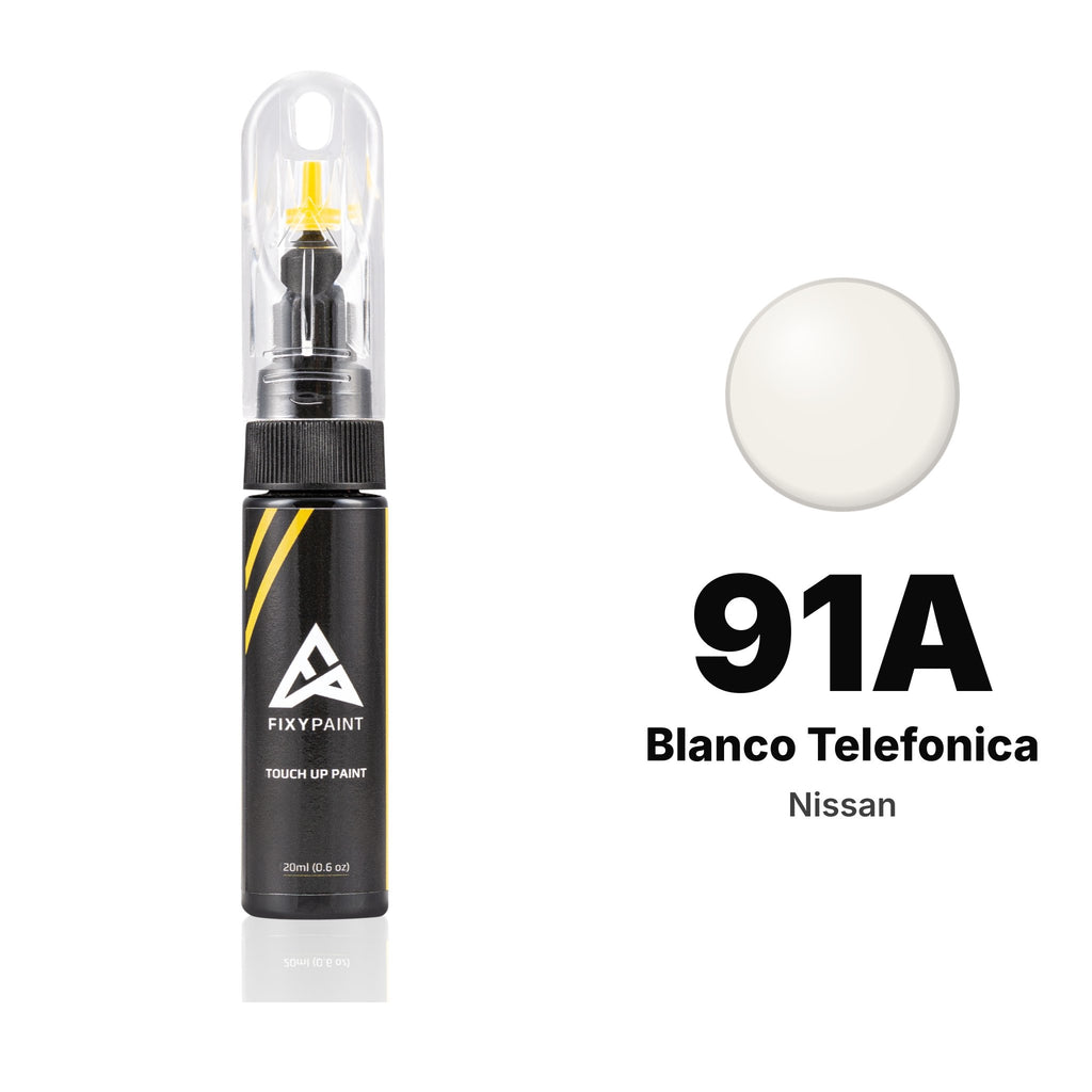 Touch-up paint for Nissan 91A Blanco Telefonica, Basic kit