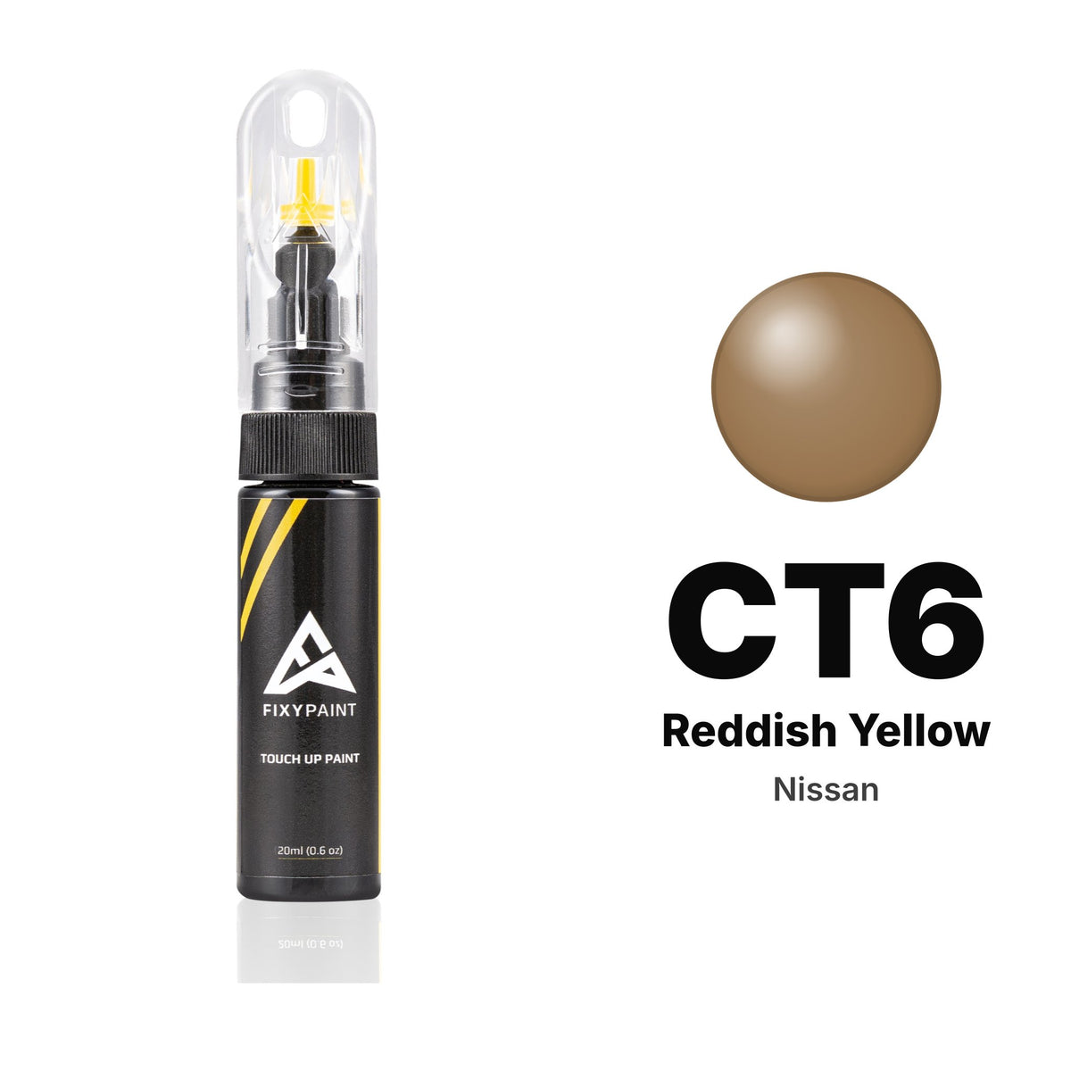 Touch-up paint for Nissan CT6 Reddish Yellow, Basic kit