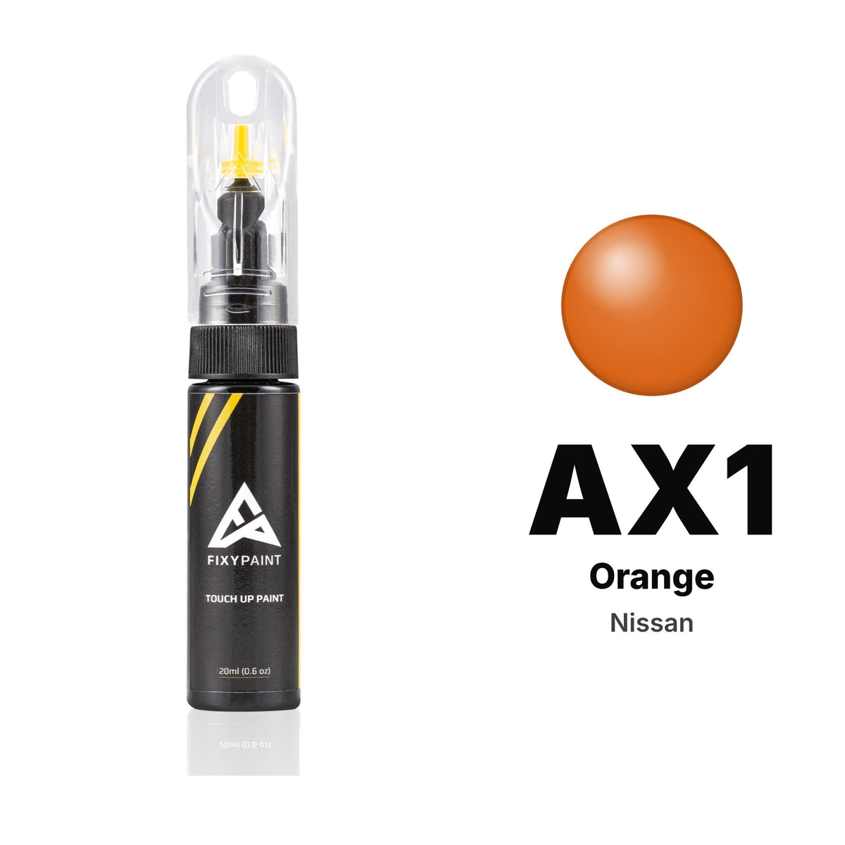 Nissan AX1 Orange touch-up paint, Basic kit