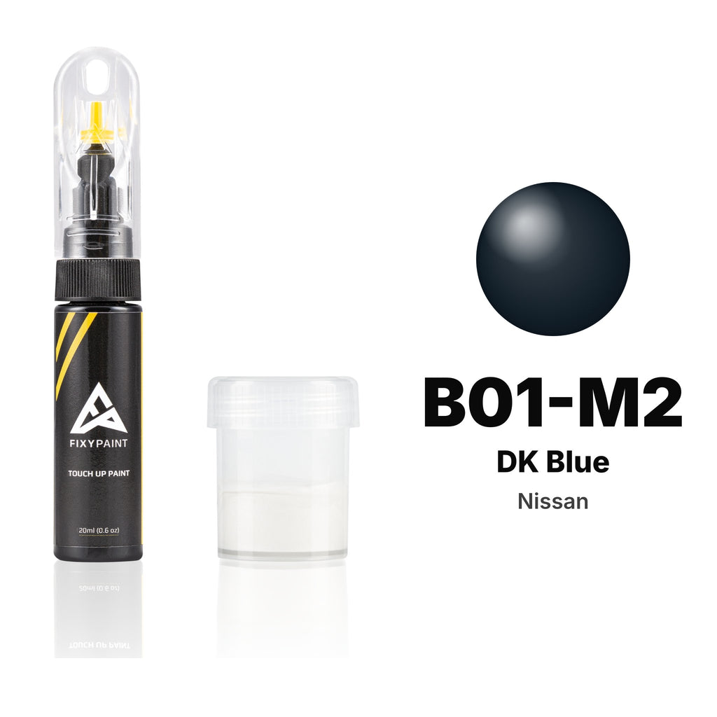 Touch-up paint for Nissan B01-M2 DK Blue, Standard kit