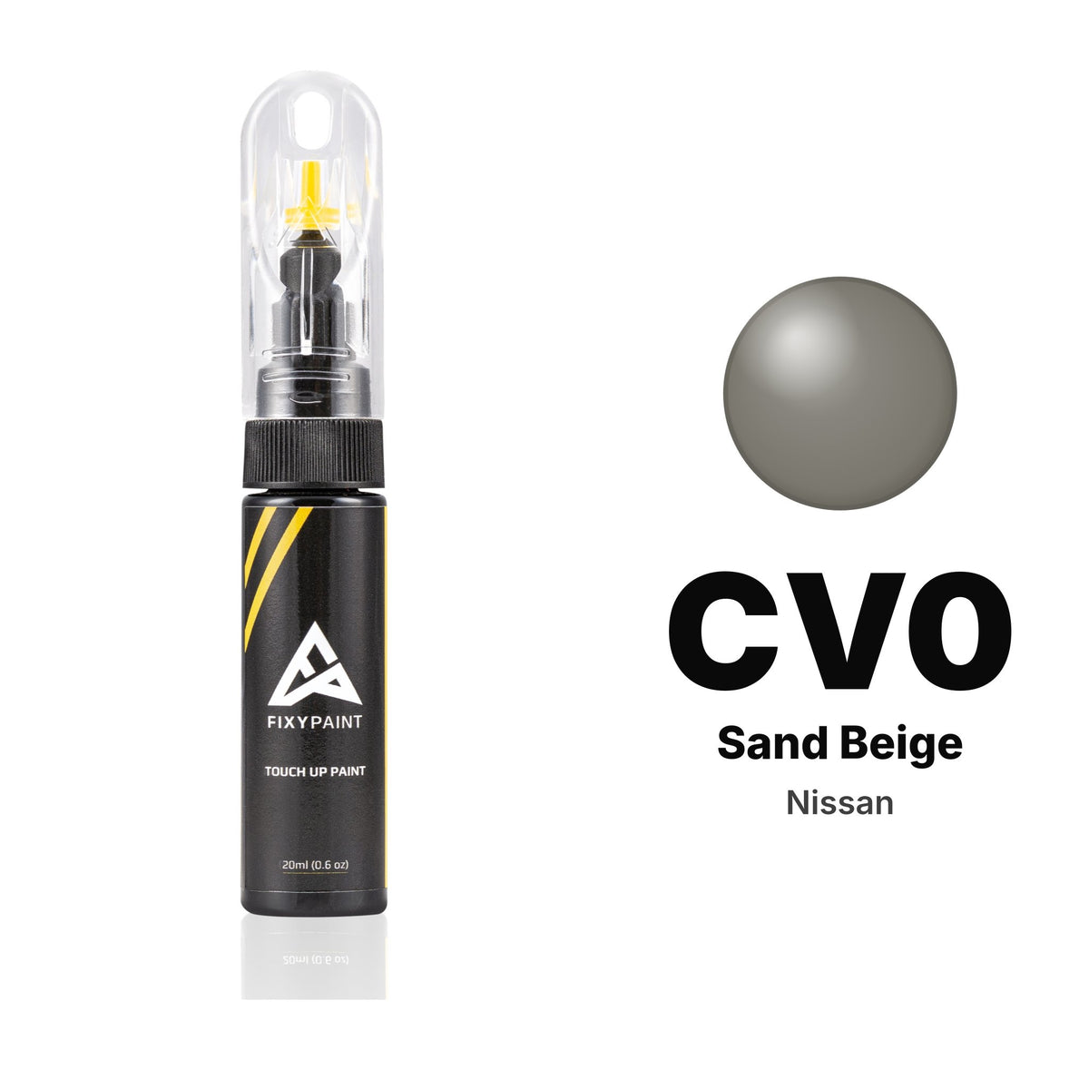 Nissan CV0 Sand Beige touch-up paint, Basic kit
