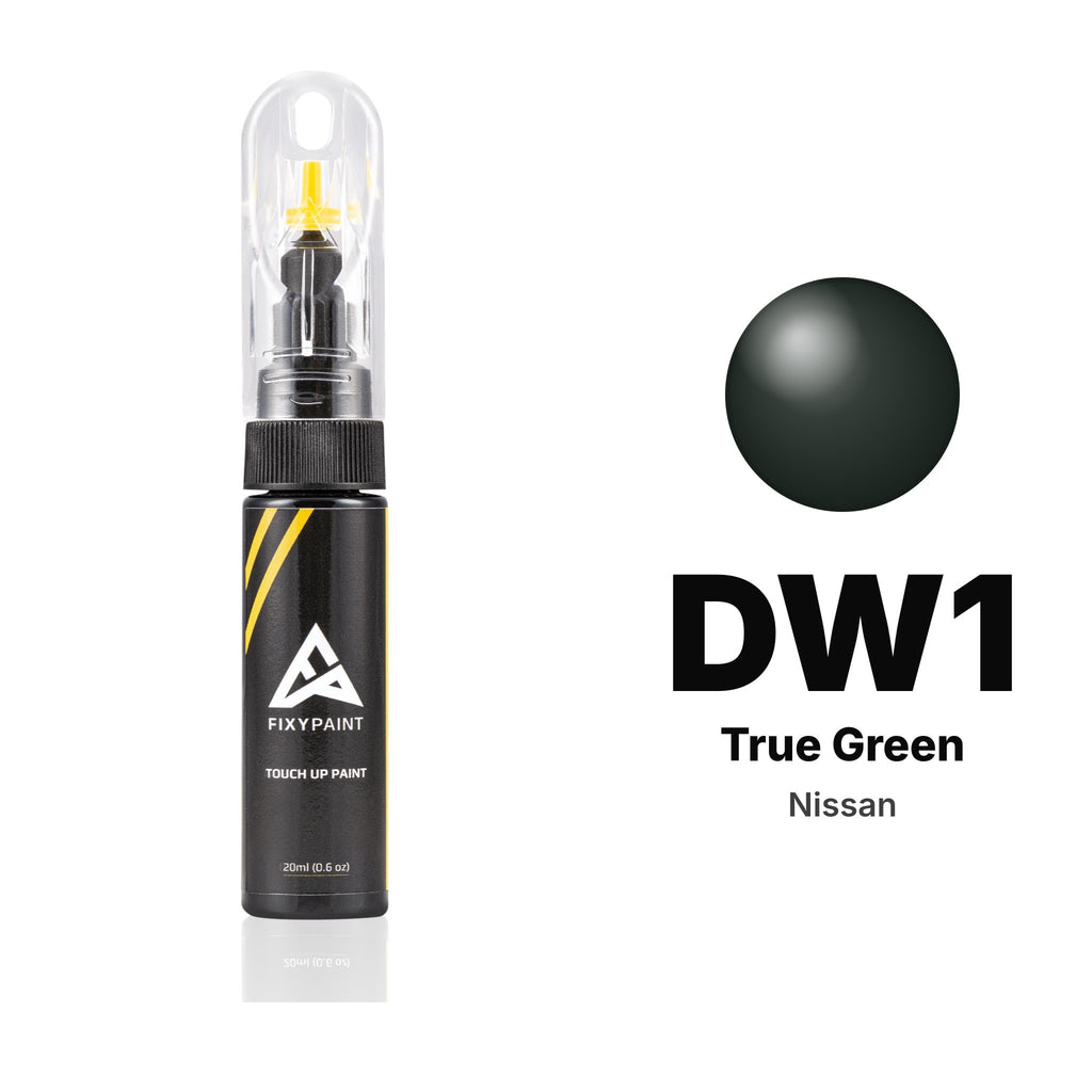 Touch-up paint for Nissan DW1 True Green, Basic kit