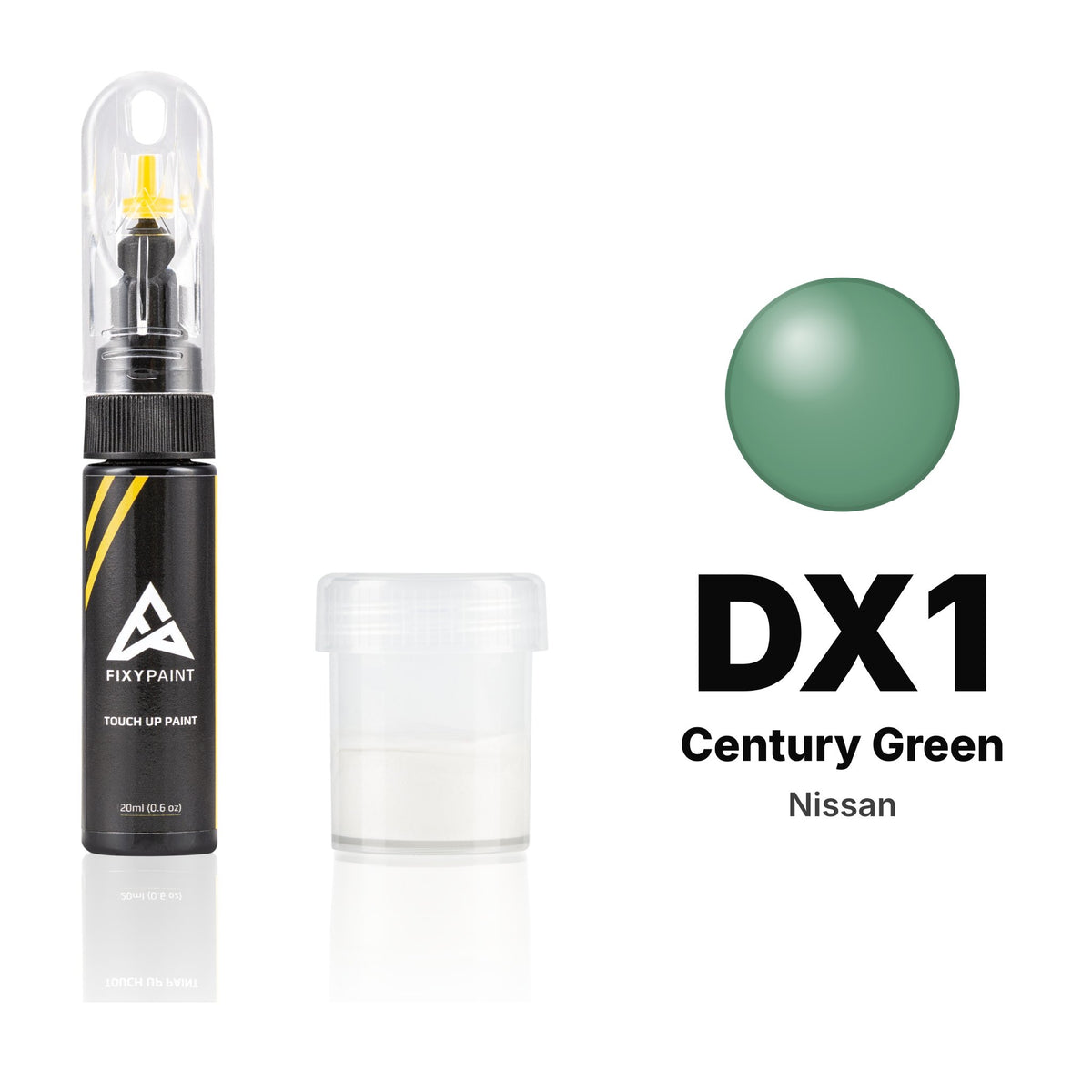 Touch-up paint for Nissan DX1 Century Green, Standard kit