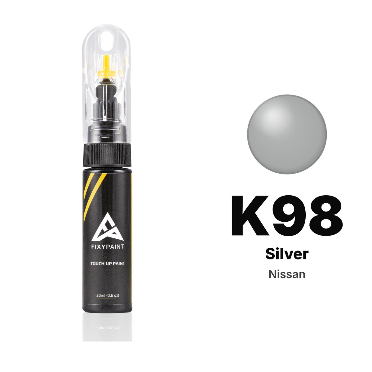 Nissan K98 Silver touch-up paint, Basic kit
