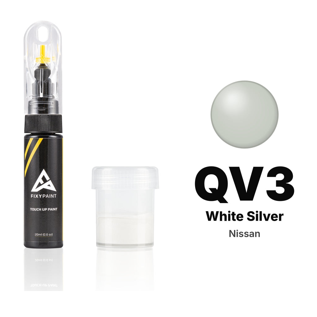 Touch-up paint for Nissan QV3 White Silver, Standard kit