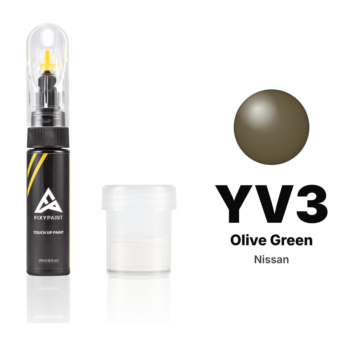 Touch-up paint for Nissan YV3 Olive Green, Standard kit