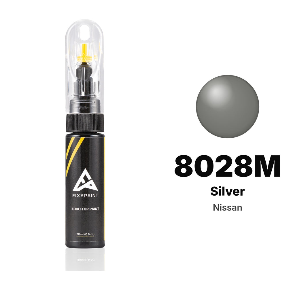Lackstift für Nissan – 8028M Silver (alle Modelle, ab 2000), Set Basis