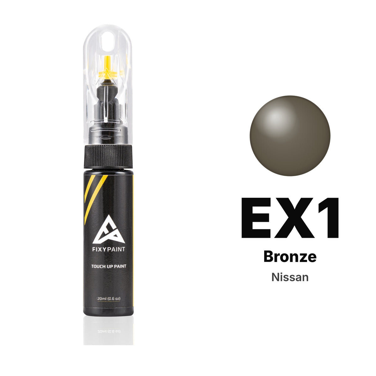 Touch-up paint for Nissan EX1 Bronze, Basic kit