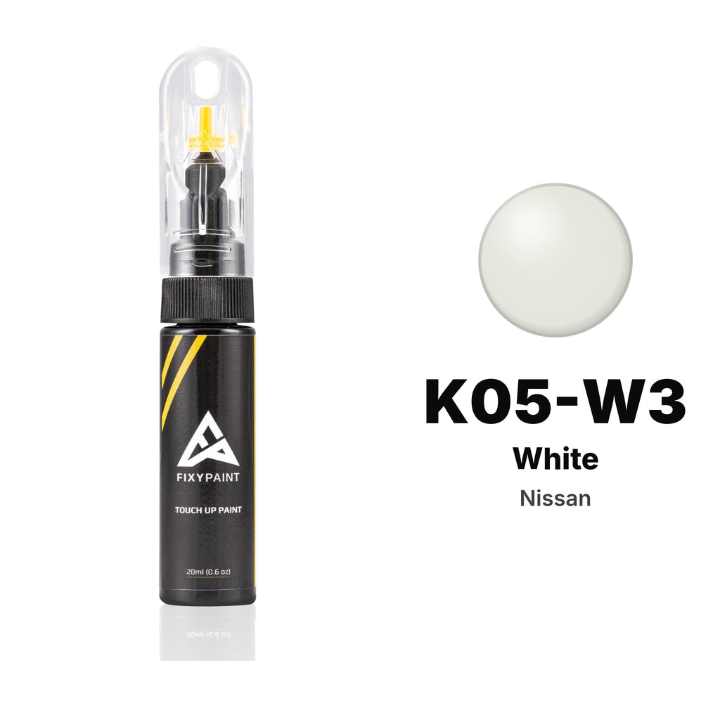 Touch-up paint for Nissan K05-W3 White, Basic kit