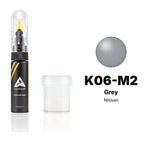 Lackstift für Nissan – K06-M2 Grey (alle Modelle, 2001–2004), Set Standard