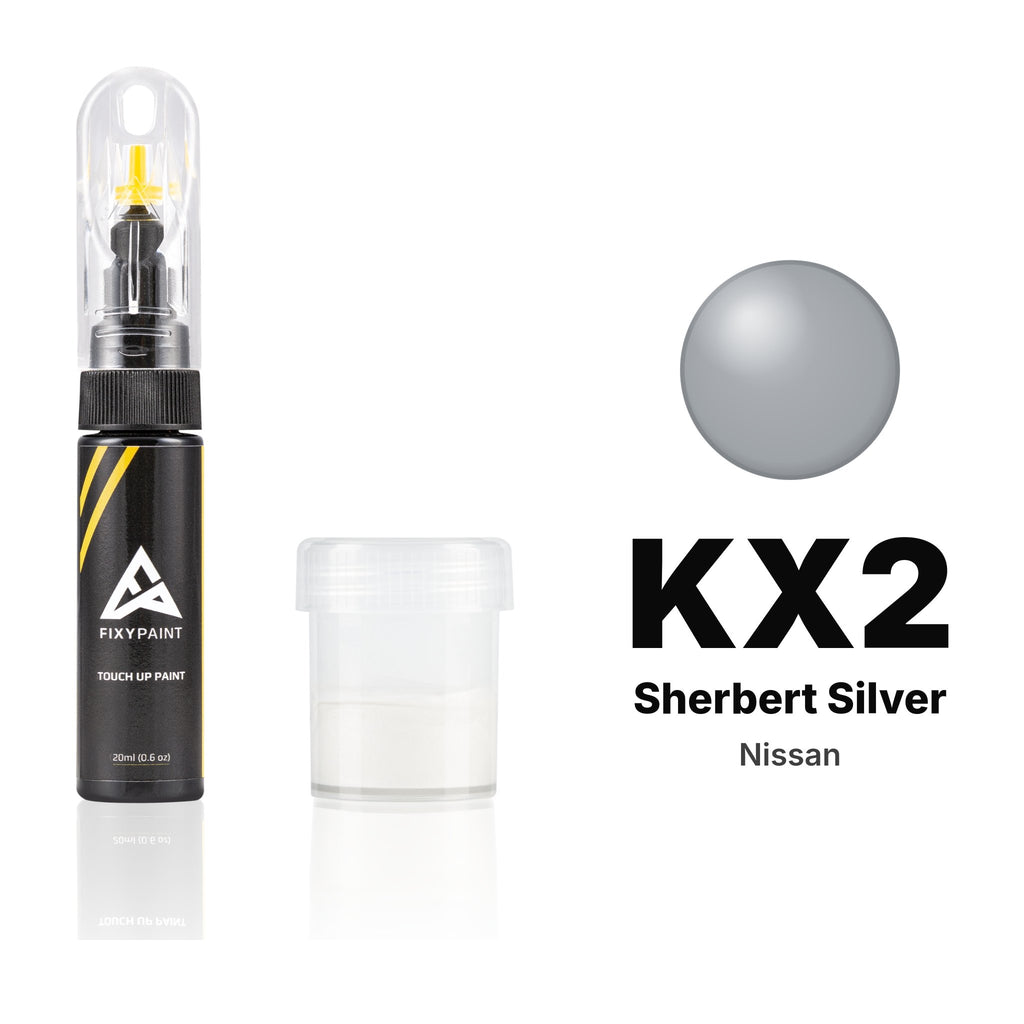 Touch-up paint for Nissan KX2 Sherbert Silver, Standard kit