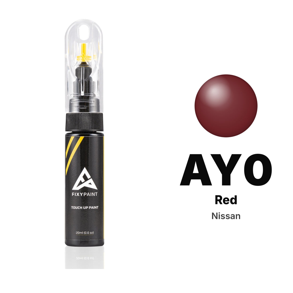 Nissan AY0 Red touch-up paint, Basic kit