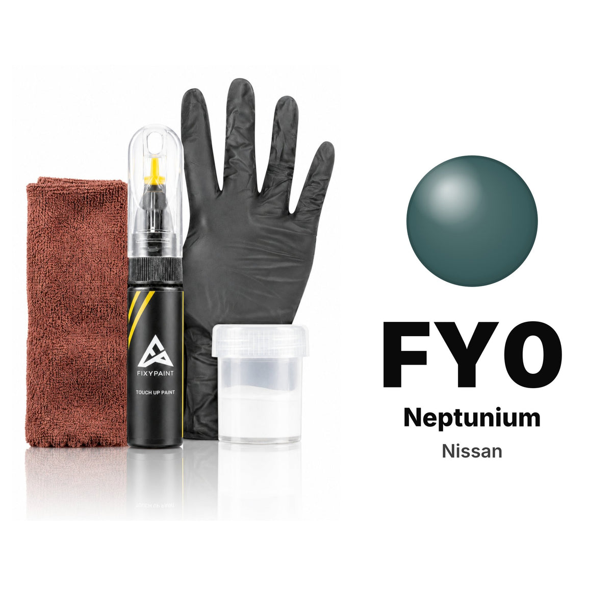 Touch-up paint for Nissan FY0 Neptunium, Complete kit