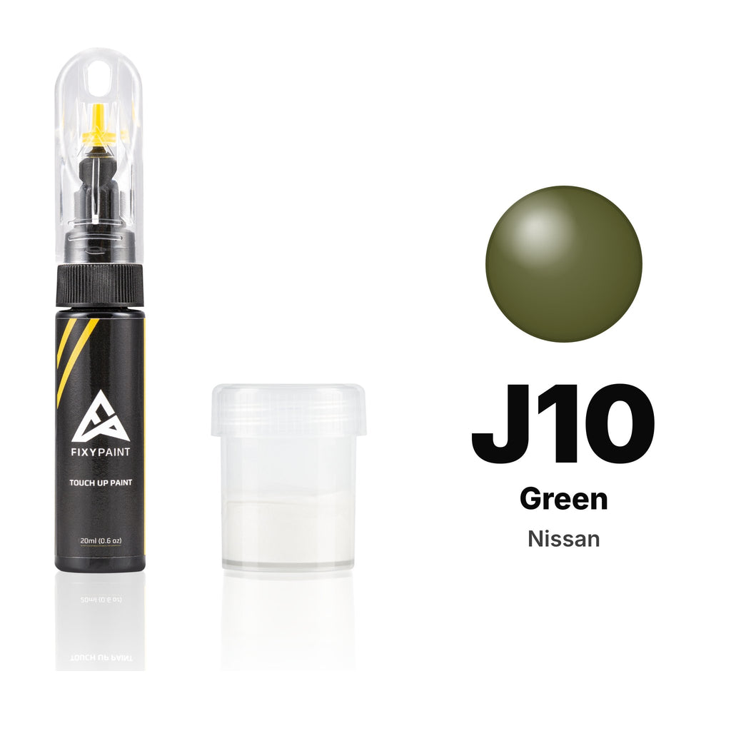 Touch-up paint for Nissan J10 Green, Standard kit