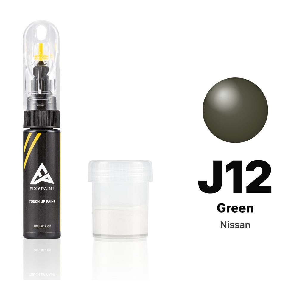 Touch-up paint for Nissan J12 Green, Standard kit