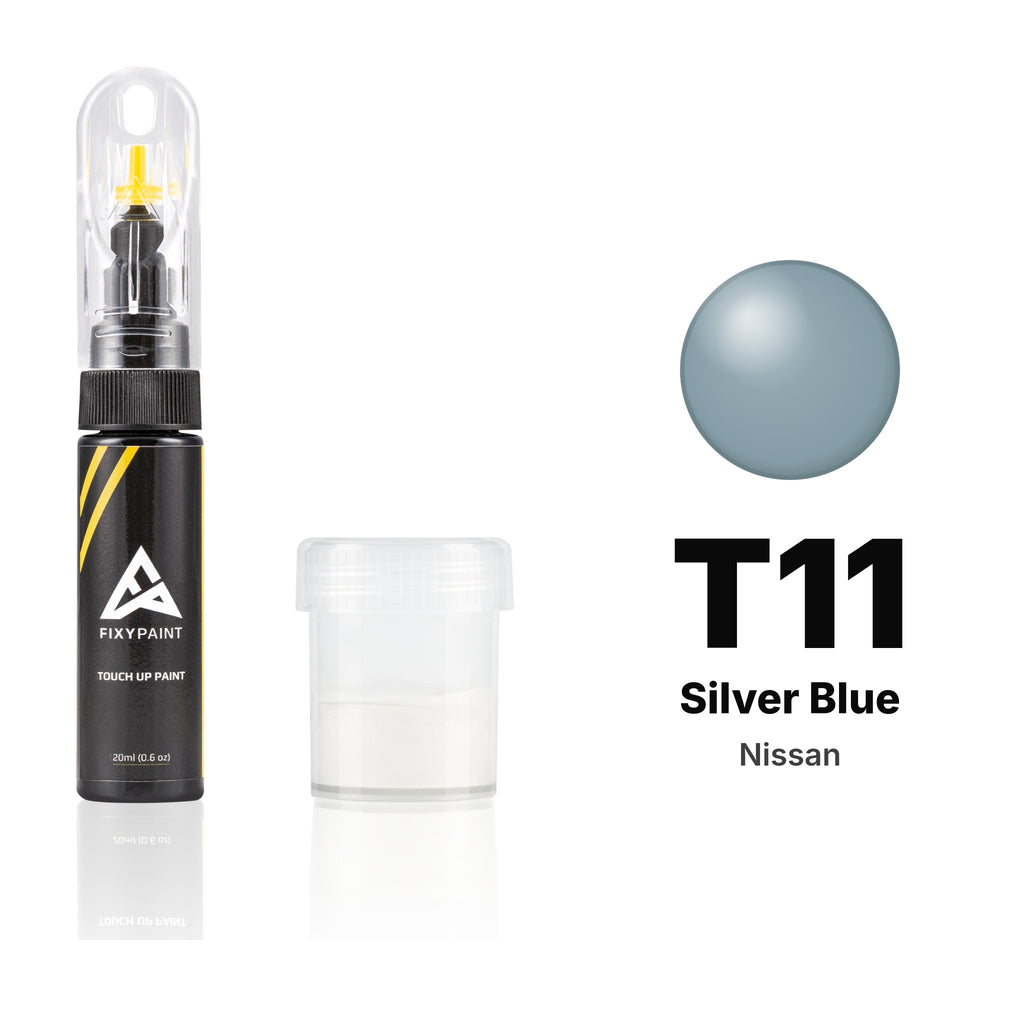 Touch-up paint for Nissan T11 Silver Blue, Standard kit
