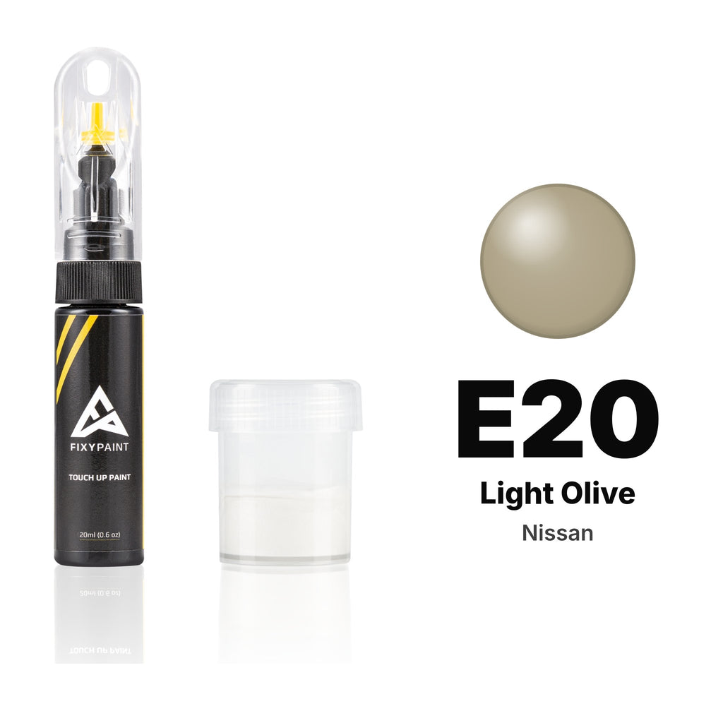 Touch-up paint for Nissan E20 Light Olive, Standard kit