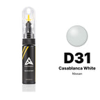 Touch-up paint for Nissan D31 Casablanca White, Basic kit