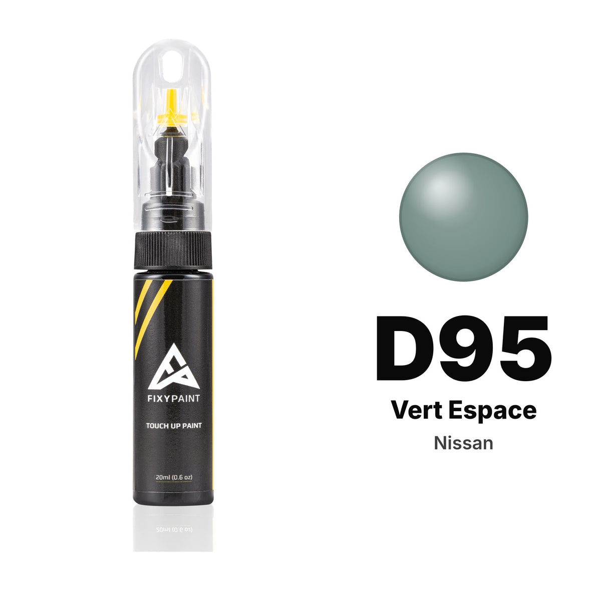Nissan D95 Vert Espace touch-up paint, Basic kit