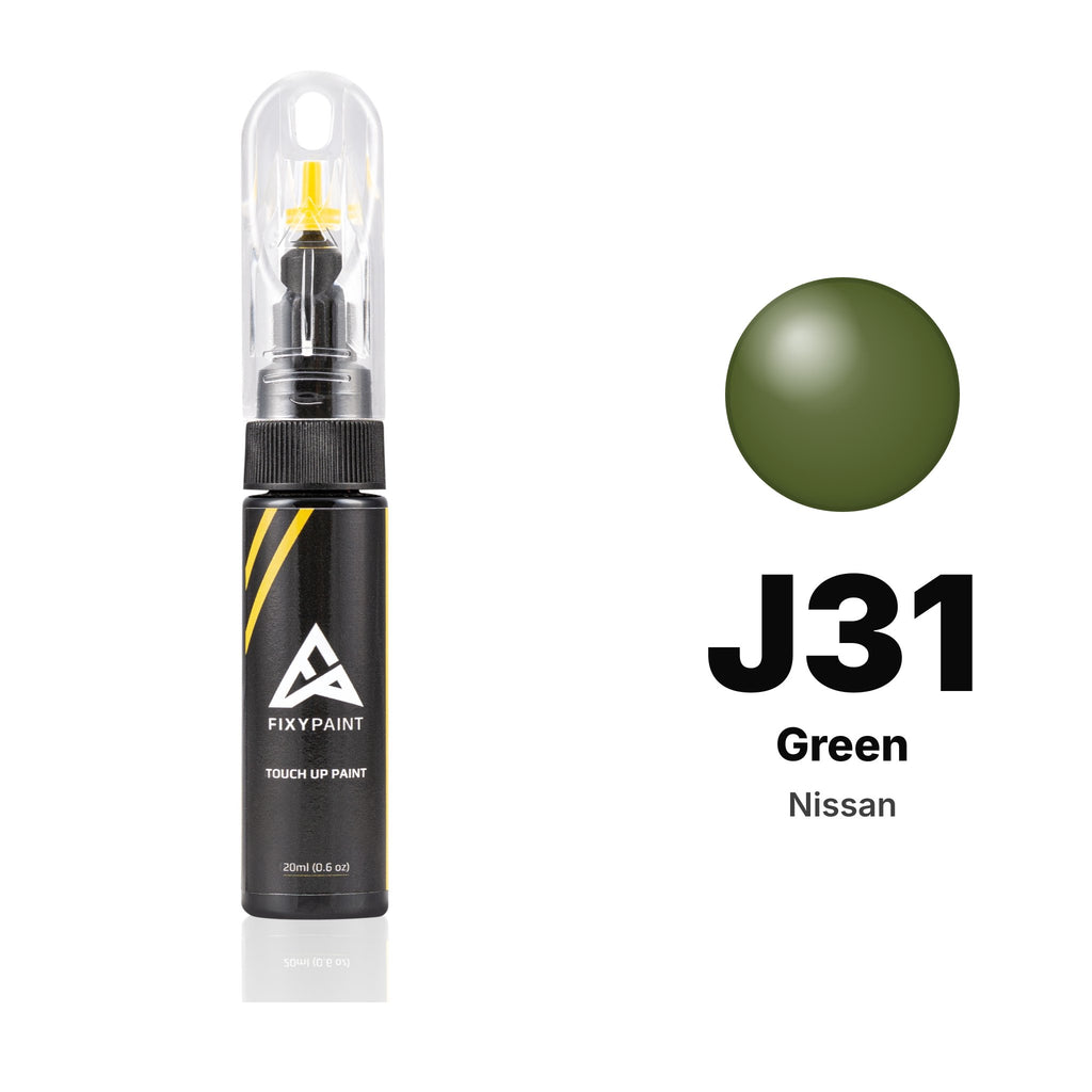 Touch-up paint for Nissan J31 Green, Basic kit