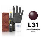 Touch-up paint for Nissan L31 Reddish Purple, Complete kit