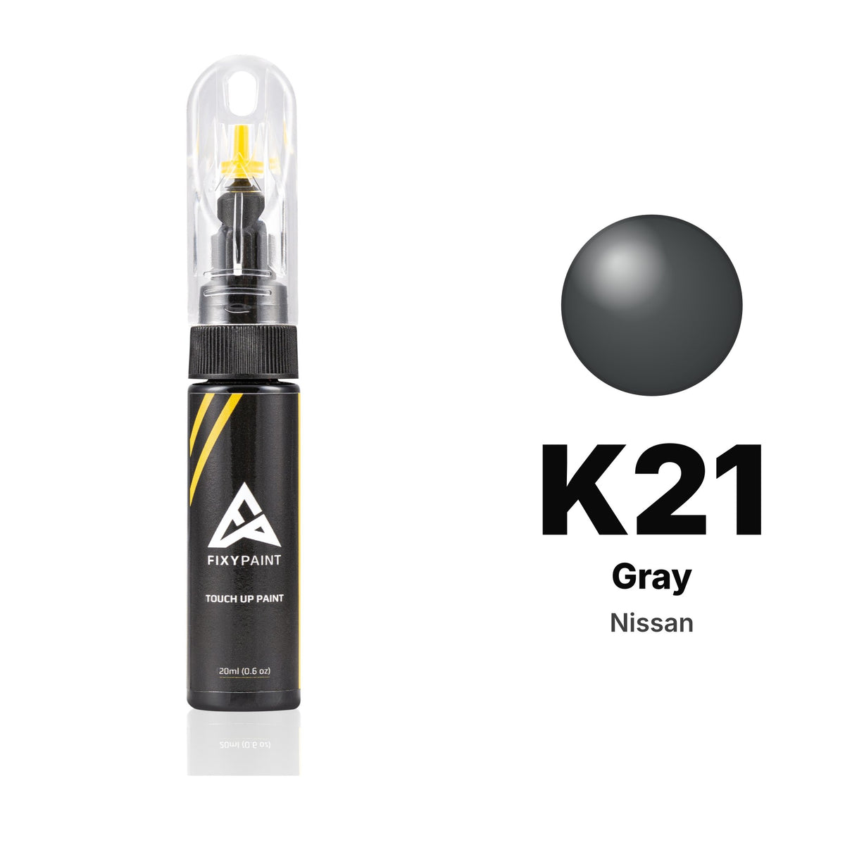 Nissan K21 Gray touch-up paint, Basic kit