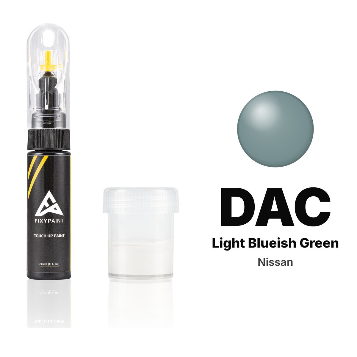 Touch-up paint for Nissan DAC Light Blueish Green, Standard kit
