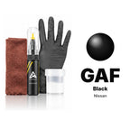 Touch-up paint for Nissan GAF Black, Complete kit