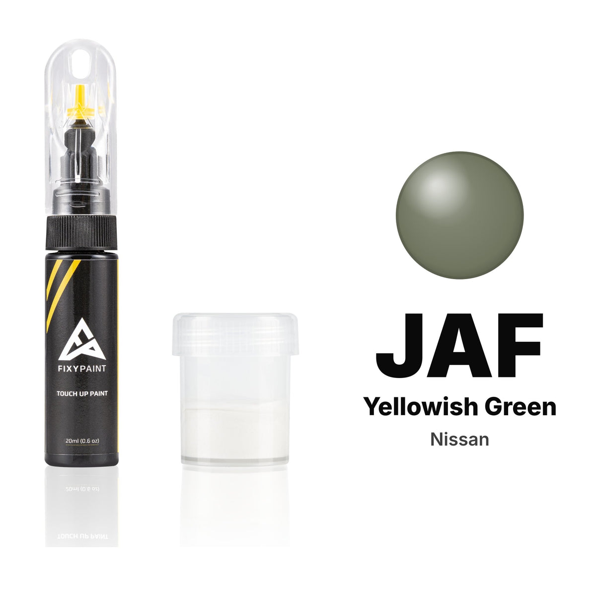 Touch-up paint for Nissan JAF Yellowish Green, Standard kit