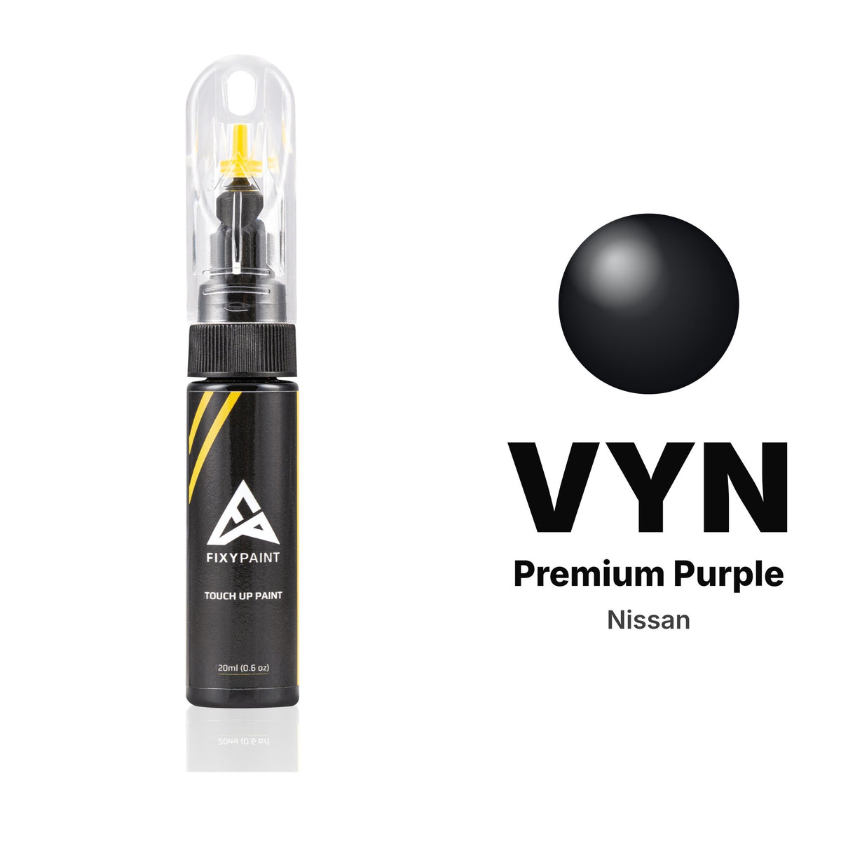 Lackstift für Nissan – VYN Premium Purple (alle Modelle, 2013–2017), Set Basis