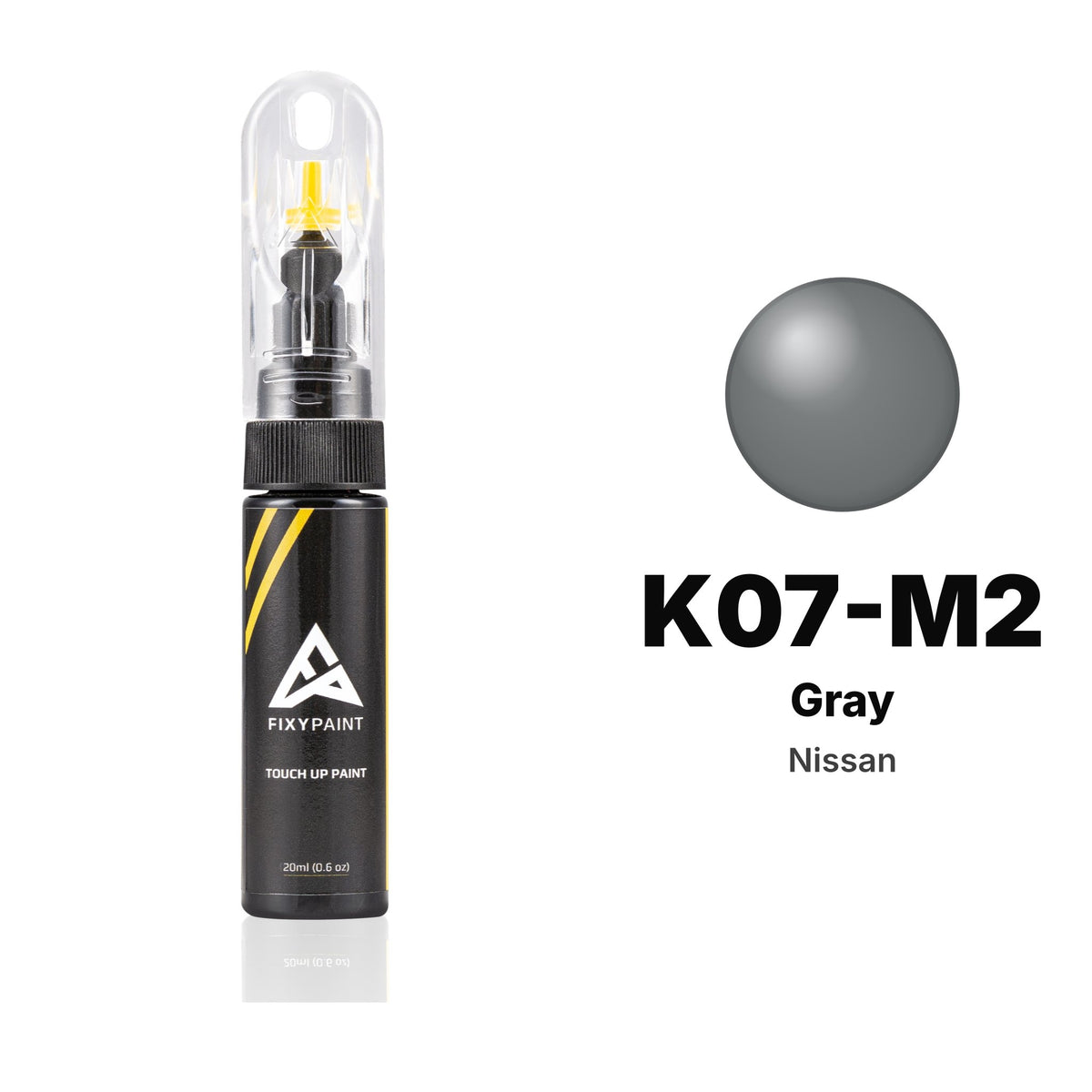 Touch-up paint for Nissan K07-M2 Gray, Basic kit