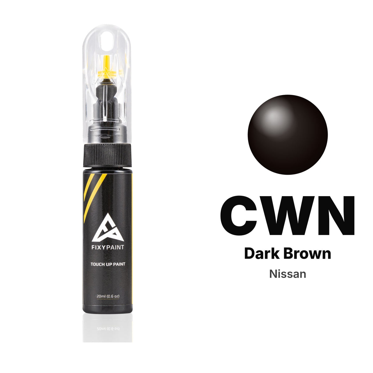 Touch-up paint for Nissan CWN Dark Brown, Basic kit