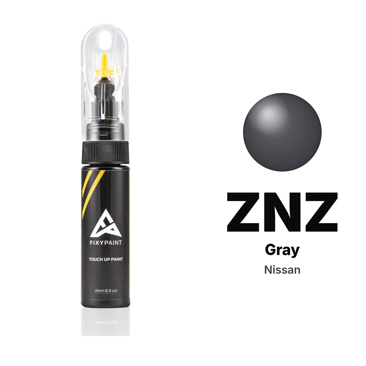 Touch-up paint for Nissan ZNZ Gray, Basic kit