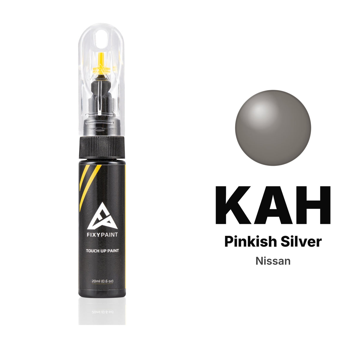 Touch-up paint for Nissan KAH Pinkish Silver, Basic kit