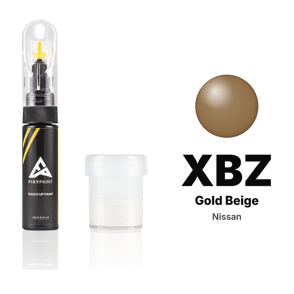 Vernice ritocco per Nissan – XBZ Gold Beige (tutti i modelli, 2017–2020), kit Standard