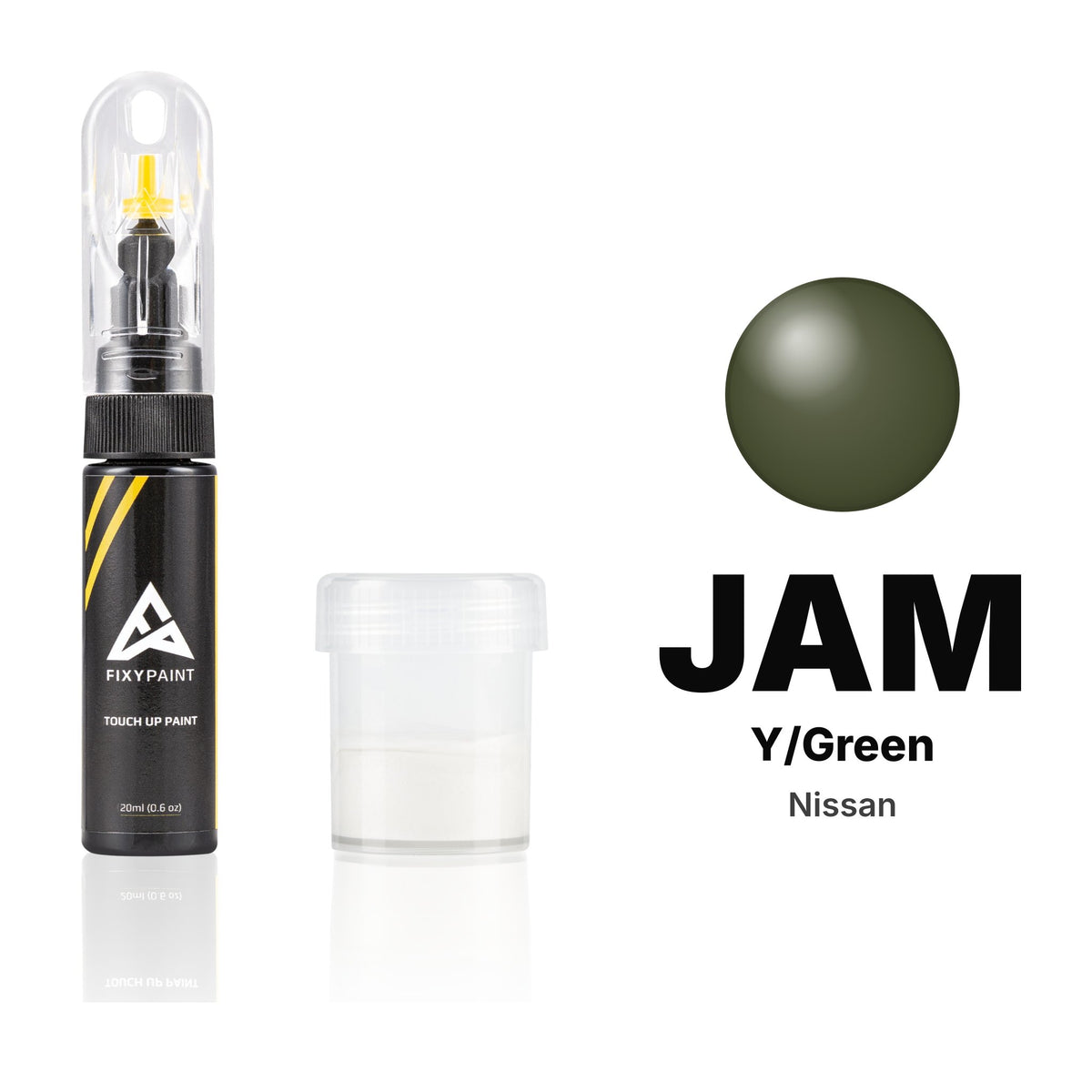 Touch-up paint for Nissan JAM Y/Green, Standard kit