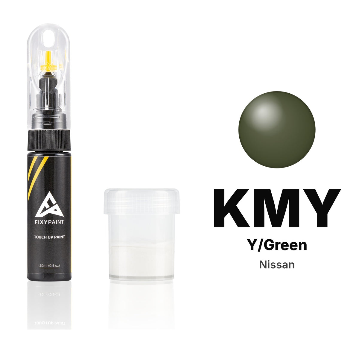 Pintura de retoque para Nissan – KMY Y/Green (todos los modelos, desde 2018), kit Estándar