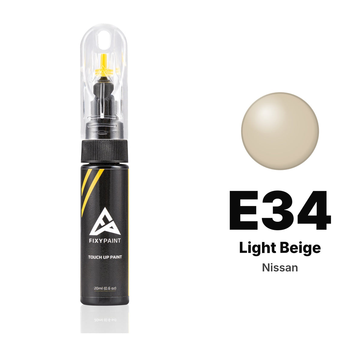 Nissan E34 Light Beige touch-up paint, Basic kit