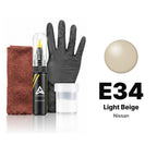 Touch-up paint for Nissan E34 Light Beige, Complete kit