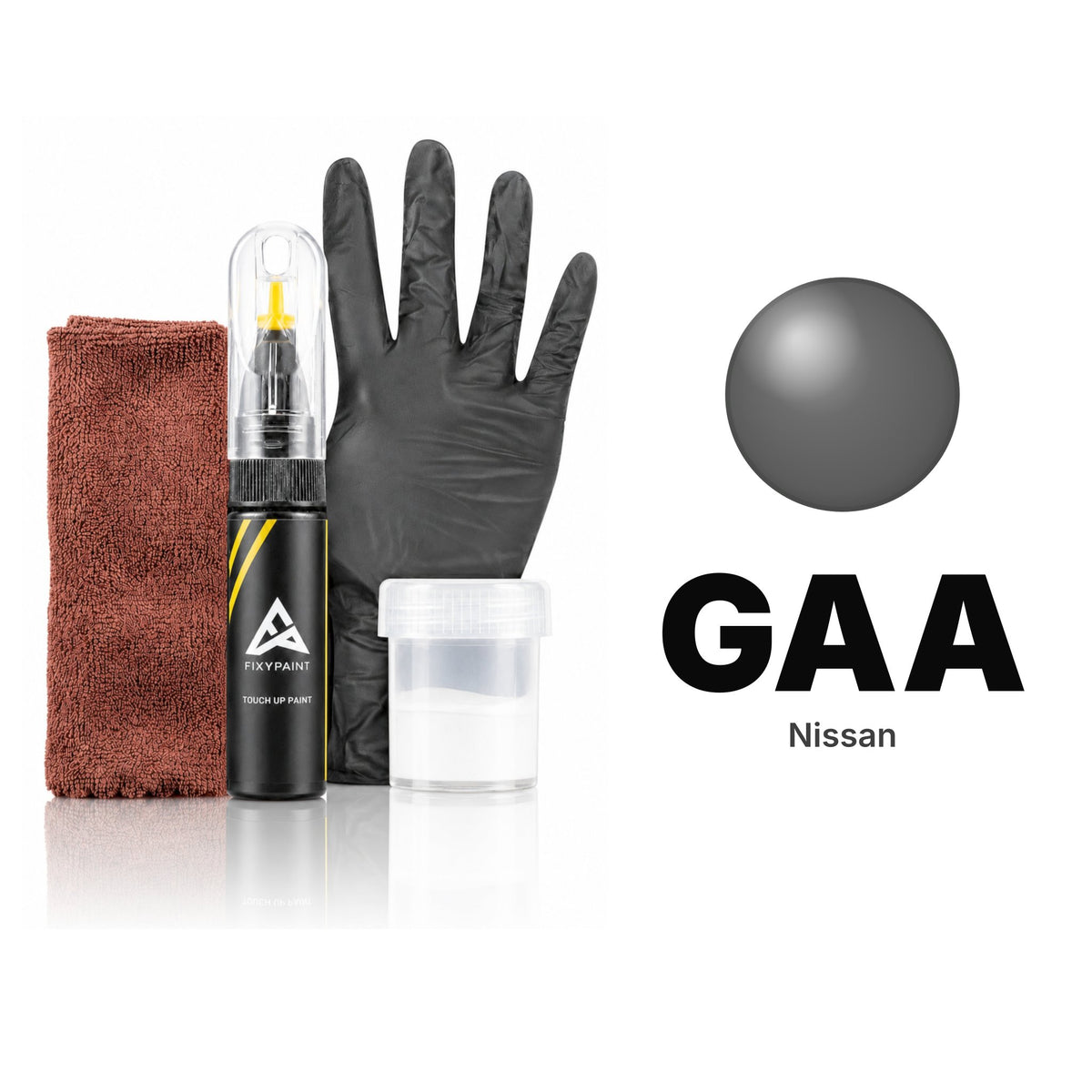 Touch-up paint for Nissan GAA, Complete kit