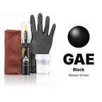 Touch-up paint for Nissan Urvan GAE Black, Complete kit