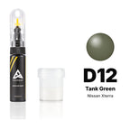 Touch-up paint for Nissan Xterra D12 Tank Green, Standard kit