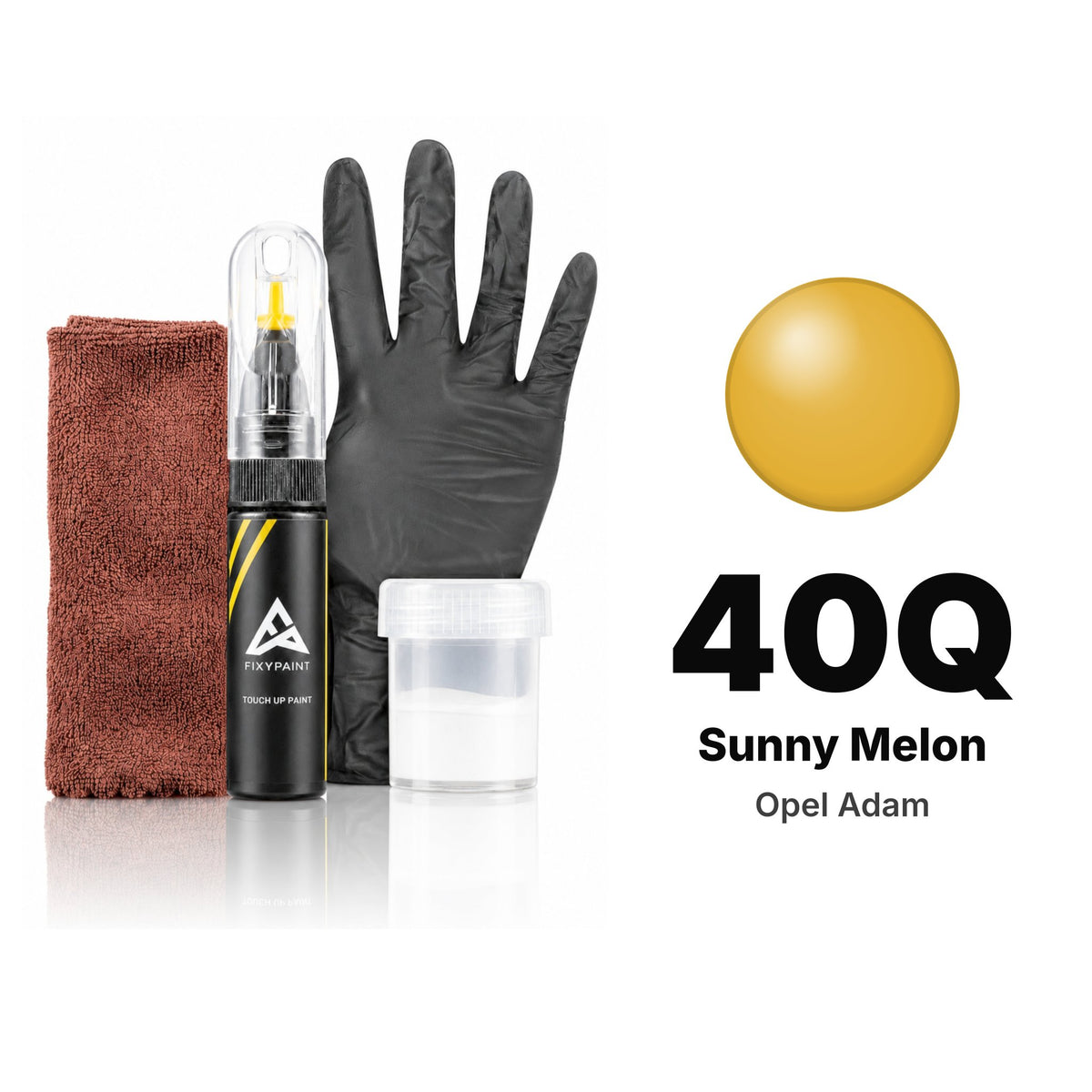 Touch-up paint for Opel Adam 40Q Sunny Melon, Complete kit