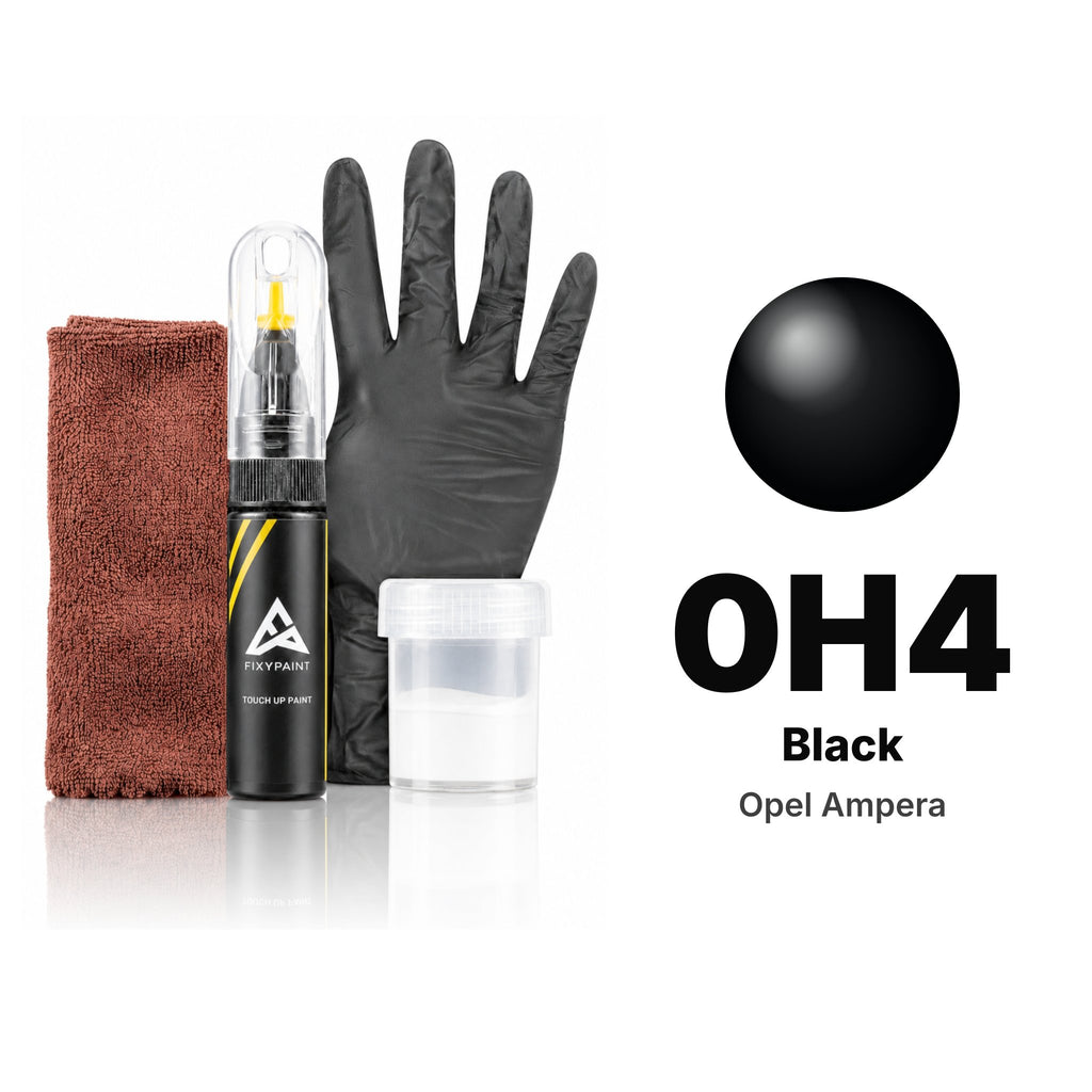 Touch-up paint for Opel Ampera 0H4 Black, Complete kit